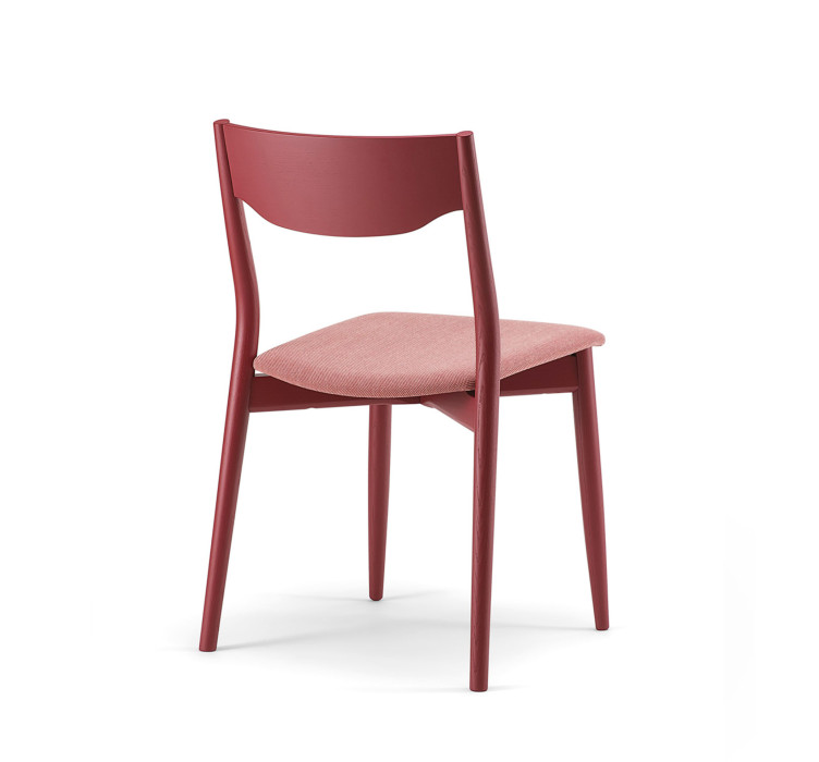 Стілець Nordia 3221 Pink/Red (3221.115SE RAL3020)3